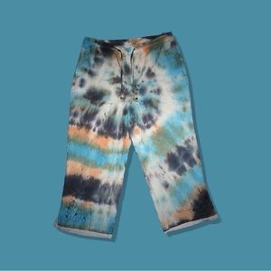 Tie dyed pants